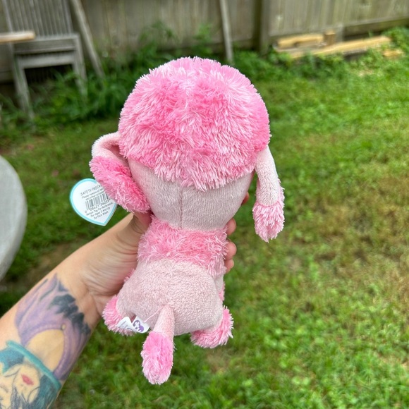 Ty Beanie Boos PRINCESS the 6" Pink Poodle Dog Stuffed Plush Toy RETIRED - Picture 4 of 9